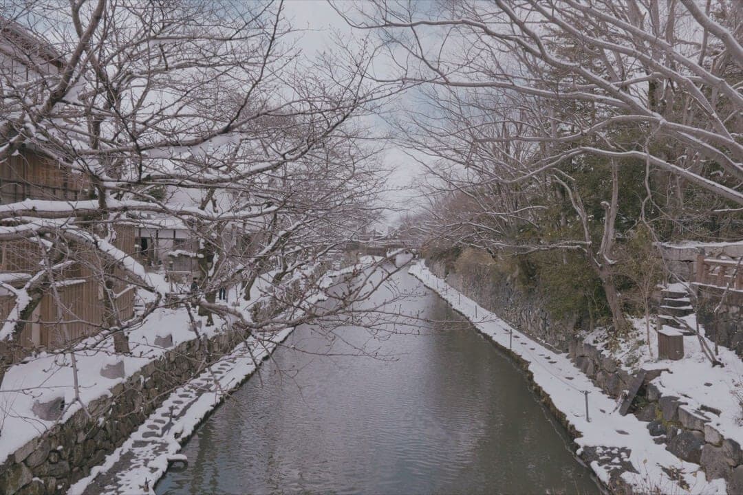 近江八幡的雪景 2